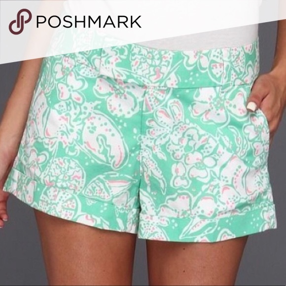 Lilly Pulitzer Barclay Shorts - Size 2 - Picture 2 of 7